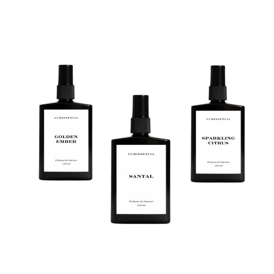 Set de 3 perfumes de interior de 120 ml